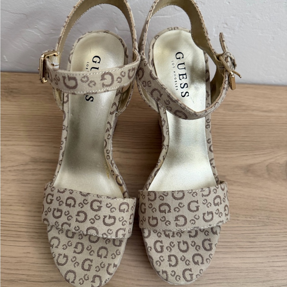 Guess Beige Patterned Espadrilles - image 5